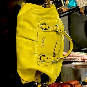 Ashley coach bag retails new for 489